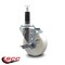 Service Caster 4'' Nylon Swivel 1'' Expanding Stem Caster with Brake SCC-EX20S414-NYS-TLB-1 - alternate 3